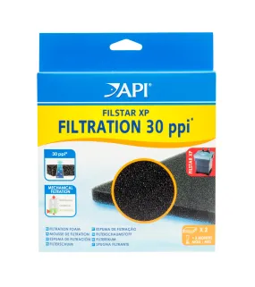 API Filstar XP Foam 30 Micron 2 Pack