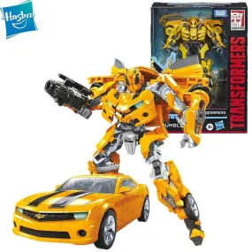 Original Hasbro Transformers Toys Deluxe Bumblebee Camaro Action Figure Model Toy Adults and Kids