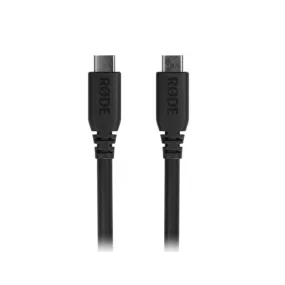 RODE SC27 2M SuperSpeed USB Type-C Male to Male Fast Charging Data Cable PD 60W 5Gbps for RODECaster Series, Microphones and Audio Interfaces