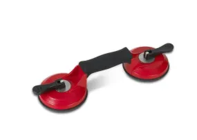 Rubi Double Suction Cup 80Kg Aluminium