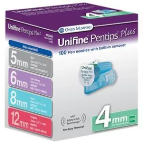 Unifine Pentips Plus Short Pen Needle 31G x 8 mm (100 count)