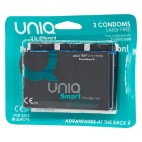 Uniq Smart condoms Pack 3